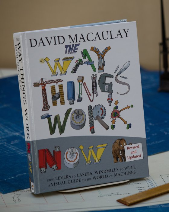A book sitting atop a table 